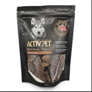 Przysmak dla psa Activ Pet kaczka z żurawiną 200g