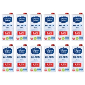 Mleko UHT 3,2% Polskie Mleczna Dolina 1 L 12 szt.