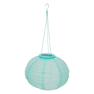 Lampion solarny Lampka LED 28 cm zielony