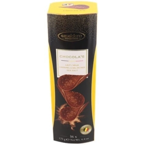 Chipsy czekoladowe Excelcium  Karmel z Solą 125g