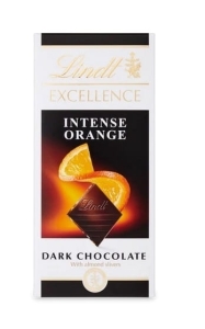 LINDT EXCELLENCE Gorzka czekolada z pomarańczą i migdałami 100g