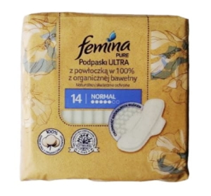 Femina Podpaski Higieniczne ULTRA PURE 14 szt.