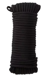 Paracord linka wielofunkcyjna 3 mm x 15 m czarna
