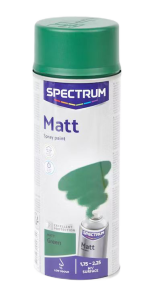 Matowa farba w sprayu Spectrum Zielona 400 ml