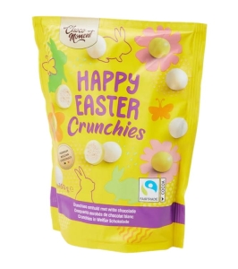 Chrupiące kulki czekoladowe wielkanocne Happy Easter Crunchies 150g