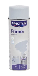 Farba podkładowa w sprayu Spectrum 400 ml matowa szara