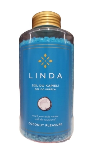 Linda Sól do kąpieli Coconut Pleasure 800 g