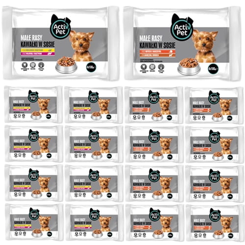 Karma dla psa Activ Pet małe rasy Mix.jpg