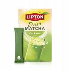 Lipton Barista Matcha Oat Latte herbata zielona napój w proszku 6 saszetek