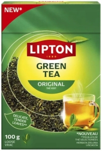 LIPTON Green Tea herbata zielona liściasta 100 g