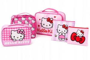 HELLO KITTY Organizery podróżne do walizki zestaw 5 sztuk