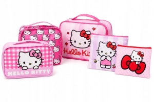 HELLO KITTY Organizery podróżne do walizki zestaw 5 sztuk