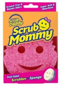 SCRUB DADDY - Scrub Mommy PINK Gąbka do czyszczenia  - Wielofunkcyjne czyszczenie