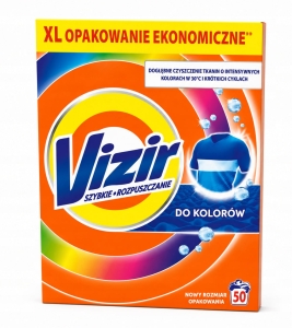 Vizir proszek do prania kolorów 2,75 kg 50 prań 
