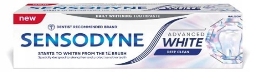 Sensodyne Advenced White Deep Clean pasta do zębów 75 ml