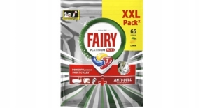 Tabletki do zmywarki Fairy Platinum Plus Lemon 65 sztuk