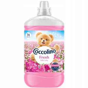 Coccolino Płyn do Płukania Fresh Silk Lily 1,7L Różowy 74 prań