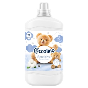Coccolino Sensitive Cotton Cloud płyn do płukania koncentrat 1702 ml 74 prań