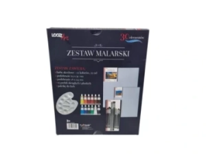 LOOZZ ART ZESTAW MALARSKI 30 ELEMENTÓW 