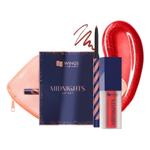 AA Wings Of Color Midnights Zestaw do makijażu ust 03 Midnight Red
