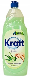 Balsam do mycia naczyń 850ml Kraft Sensitive o zapachu aloesu
