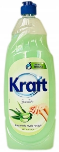 Balsam do mycia naczyń 850ml Kraft Sensitive o zapachu aloesu