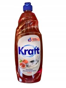 Płyn do mycia naczyń 850ml Kraft o zapachu granatu