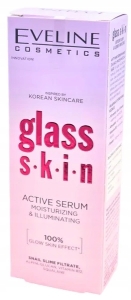 Eveline Glass Skin aktywne serum nawilżająco - rozświetlające 18 ml -