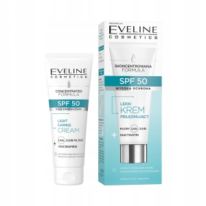 Eveline Lekki KREM Pielęgnujący SPF 50 na dzień 30 ml