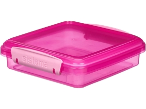Pudełko śniadaniówka lunchbox Sistema 450 ml RÓŻOWY
