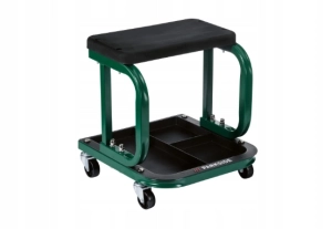 Warsztatowe krsesło na kółkach, siedzisko warsztatowe Parkside max. 125 kg