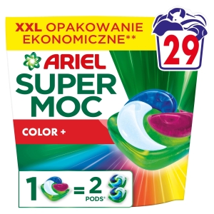 Kapsułki do prania Ariel Super Moc Color+ 29 szt.