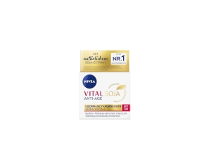Krem przeciwstarzeniowy do twarzy NIVEA Soya 30 SPF na dzień 50 ml