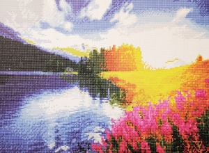Haft Diamentowy, Obraz, Mozaika Diamentowa 50x40