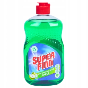 Skoncentrowany płyn do naczyń 500ml Superfinn o zapachu jabłka