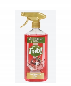 Detergent uniwersalny 750ml Fabulosa o zapachu truskawki
