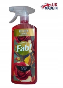Środek czyszczący do kuchni 750ml Fabulosa o zapachu czarnej róży
