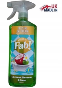 Środek do czyszczenia łazienki 750ml Fabulosa o zapachu kokosa i limonki