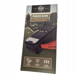Powerbank TelForceOne 30000 mAh czarny Wild Trek