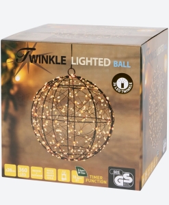 Kula świetlna LED Ø 28 cm 360 lampek LED