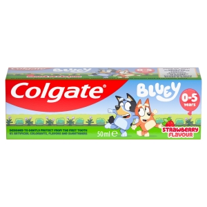 Pasta do zębów Colgate Bluey 50ml dla dzieci o smaku truskawki