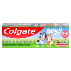 Pasta do zębów Colgate Bluey 50ml dla dzieci o smaku truskawki