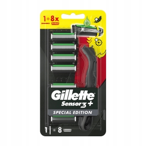 Maszynka do golenia Gillette sensor 3 + 8 końcówek