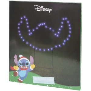 Ozdoba ogrodowa STITCH na patyku z oświetleniem LED 50 diod