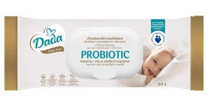 Chusteczki nawilżane Dada Aloe Care Probiotic 64 sztuki