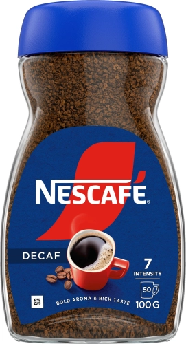 Kawa rozpuszczalna bezkofeinowa Nescafé Decaf 100 g
