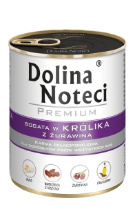 Dolina Noteci karma mokra królik 800 g