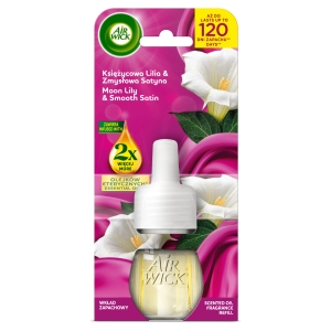 Air Wick elektryczny wkład Księżycowa Lilia & Zmysłowa Satyna 19 ml