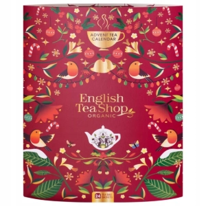 Kalendarz adwentowy English Tea Shop ekologiczny 25 saszetek