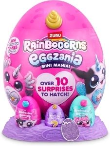 Zestaw ZURU Rainbocorns Eggzania Surprise Mini Mania Plusz Maskotka